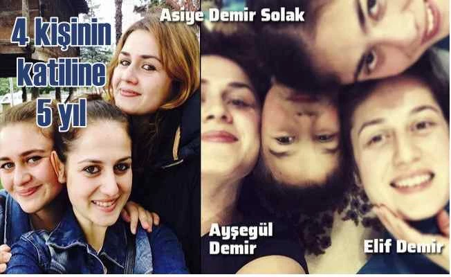 4 kişinin ölümüne neden oldu, 5 yıl hapisle kurtuldu