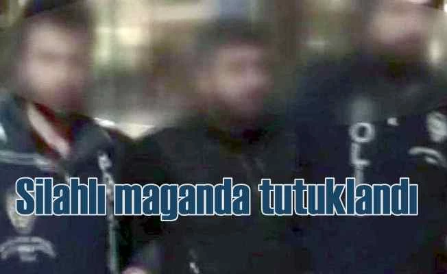 Adliye önünde ateş açan maganda tutuklandı