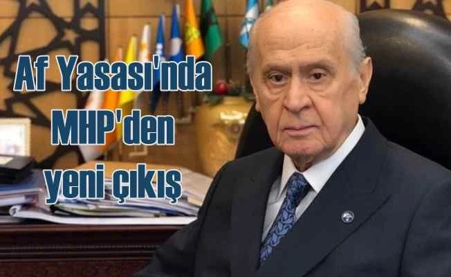 Af Yasası'nda son durum | MHP tasarıyı beklemeye aldı