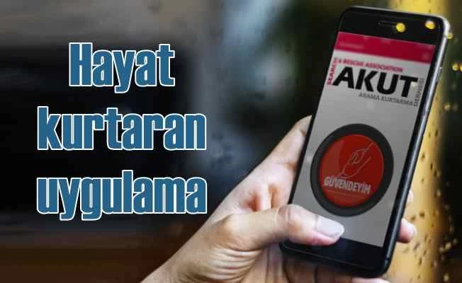 AKUT'tan GÜVENDEYİM uygulaması | Afet öncesi mutlaka indirin