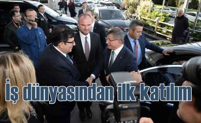 Davutoğlu'nun ekibine iş dünyasından ilk transfer!