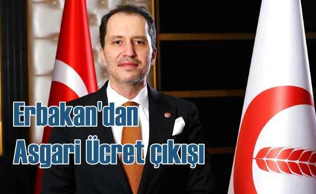 Fatih Erbakan | Asgari ücret en az 3 bin TL olmalı
