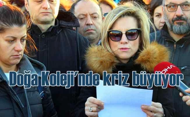 İzmir Doğa Koleji velilerinden, öğretmenlere destek geldi