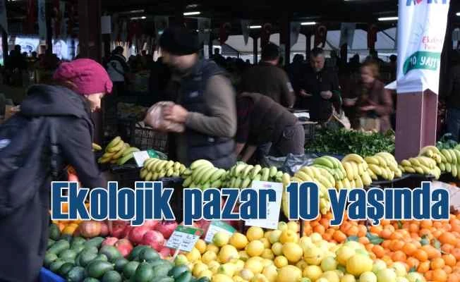 Kartal yüzde 100 Ekolojik Pazar 10. Yılını Kutladı