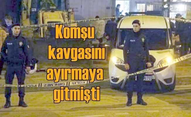 Kavgayı ayırmaya giden polis memuru kendi silahıyla vuruldu