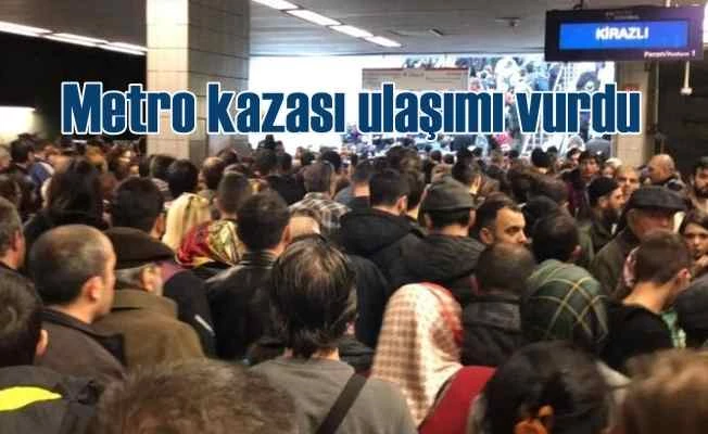 Metro raydan çıktı, metrobüs arızalandı, İETT ek seferler koydu