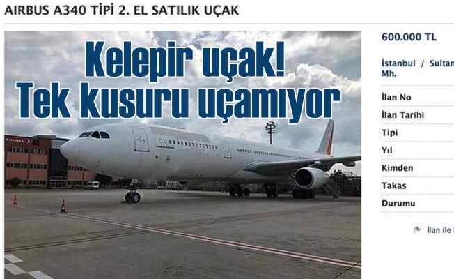 Sahibinden satılık kelepir yolcu uçağı