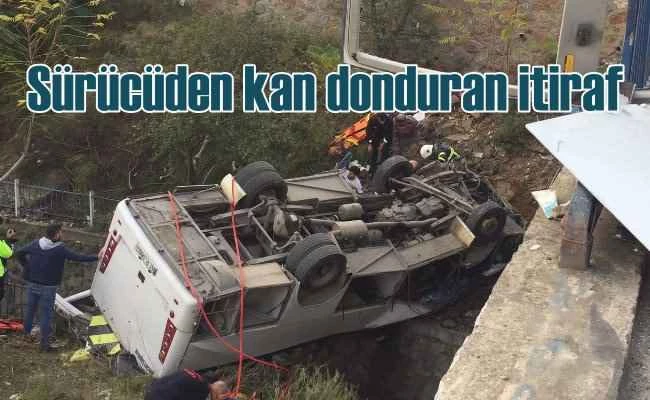 5 kişinin öldüğü kazada sürücüden pes dedirten savunma