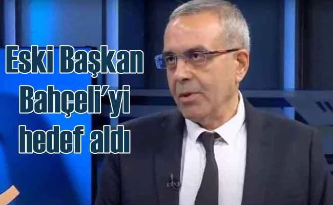 Alaattin Aldemir'den Bahçeli'ye sert sözler