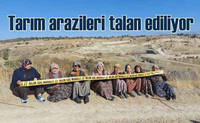 Avdan'da binlerce dönüm tarım arazisi madene açıldı