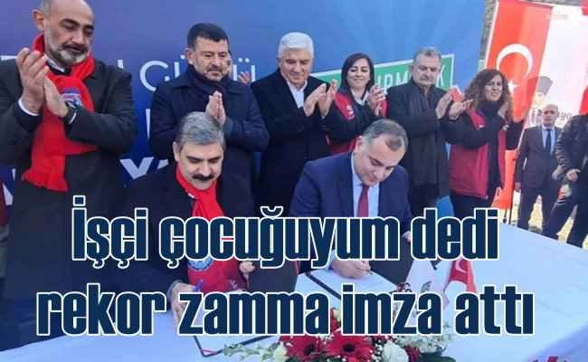 Çankaya Belediyesi işçilerine rekor zam