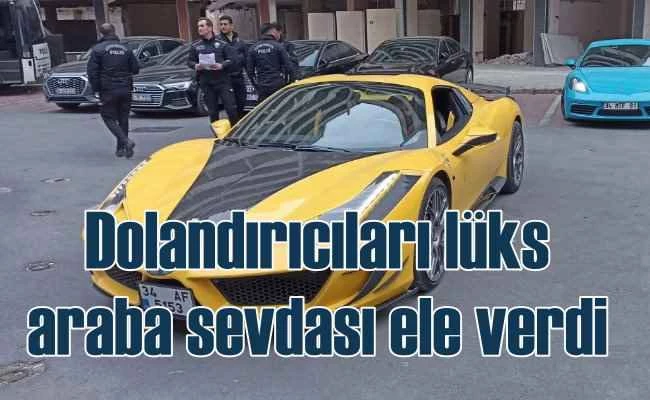 Emlak dolandırıcıları lüks araç filosu kurmuş