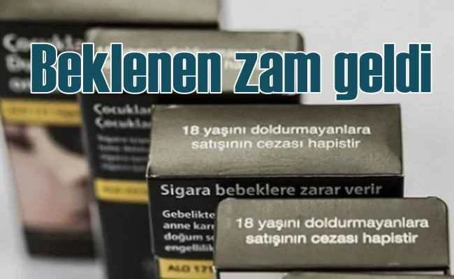 Sigaraya 2023 zammı geldi | ÖTV için yüzde 22
