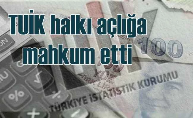 TUİK eliyle halkı ezen zam oranlarına tepki çığ gibi büyüyor
