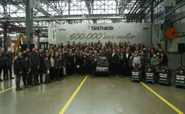 TürkTraktör 600 Bininci Motorunu Üretti