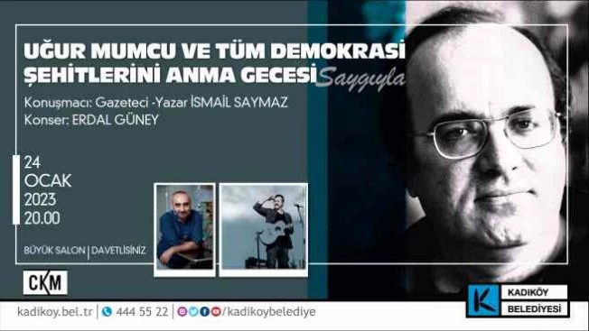 Uğur Mumcu Kadıköy'de anılıyor