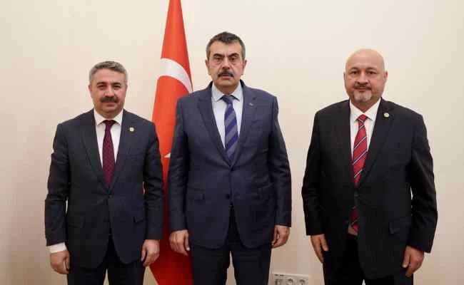 Adıyaman Milletvekilleri Milli Eğitim Bakanı’nı ziyaret etti