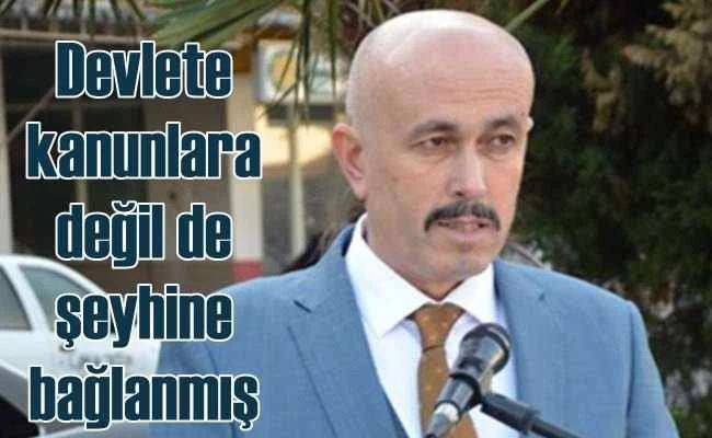 MEB müdürü Devlete, millete, bilme değil şeyhe bağlanmış