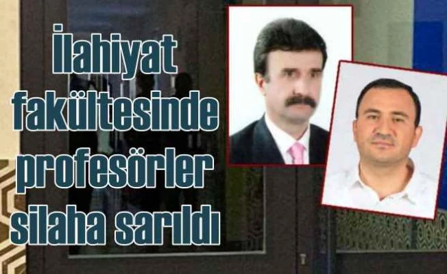 Necmettin Erbakan Üniversitesi'nde profesörlerin silahlı kavgası