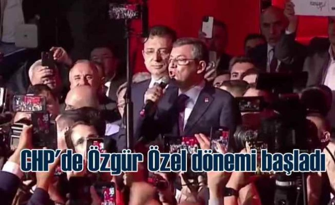 CHP'de Özür Özel dönemi başladı | İkinci turda kazandı