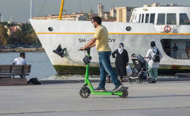 Skuter hız sınırı 12.5 KM'ye düşürüldü