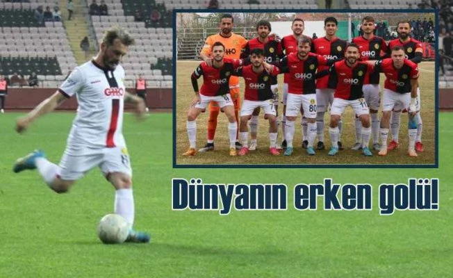 Eskişehir'den dünya futbol tarihine geçecek gol