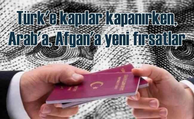 Haraç mezat Türk Vatandaşlığı | Türk'e kapılar kapatılıyor
