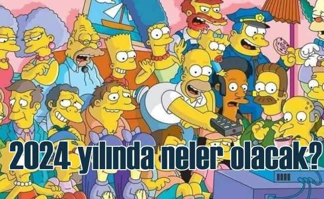 Simpsonlar hayranları 2024 kehanetlerini arıyor