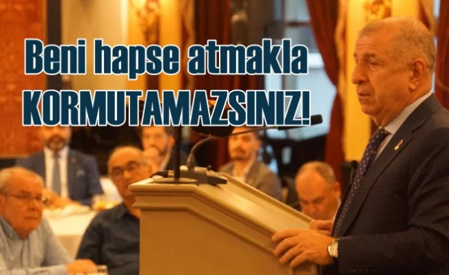 Zafer Partisi lideri, hapis tehdidine sert çıktı