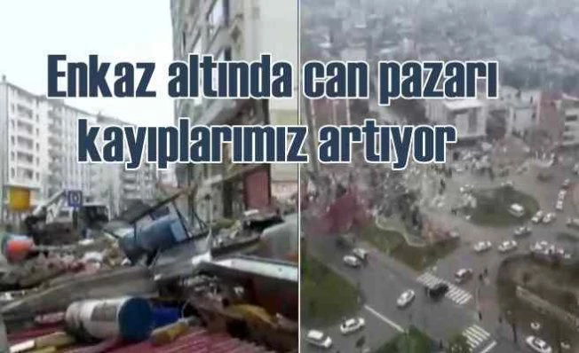 2 büyük depremde can kaybımız 1541'e yükseldi