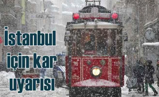 AKOM'dan fırtına ve kar uyarısı