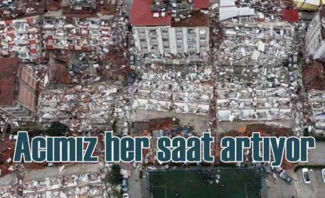 Deprem acımız büyüyor | Can kaybı sayısı 1121'e yükseldi