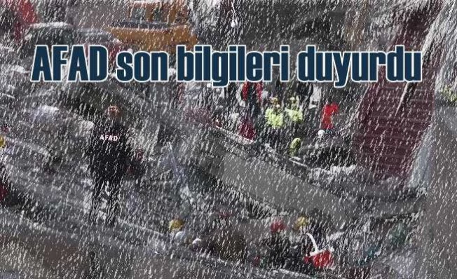 Deprem bölgesinde son durum | AFAD son verileri açıkladı