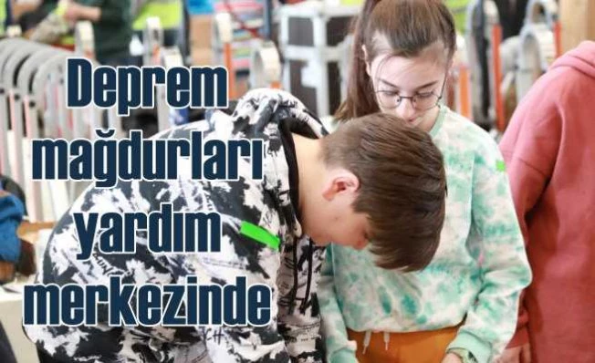 Deprem bölgesinden geldiler, yardım kolilerini paketlediler