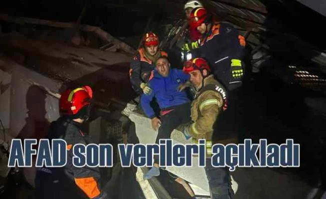 Deprem'de can kayıpları artıyor | Vefat sayısı 3 bin 432 oldu