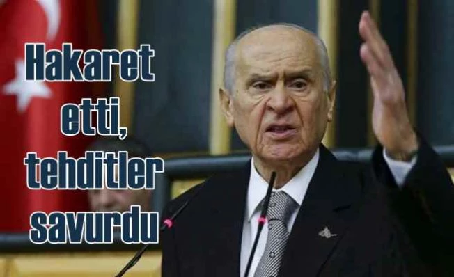 Deprem faciasını unuttu, hakaretler savurdu, tehdit etti