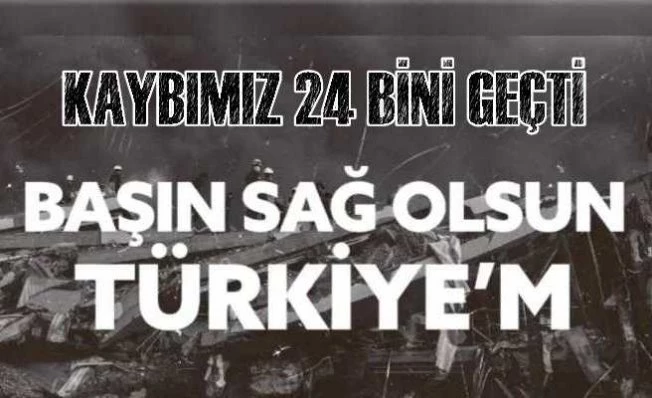 Deprem felaketinin boyutları hızla büyüyor