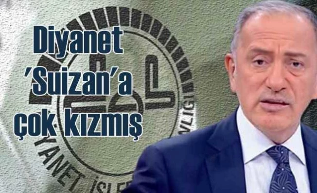 Diyanet, Fatih Altaylı'nın mesajına çok alınmış!