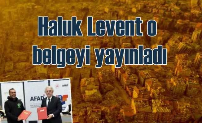Haluk Levent, Bahçeli ve Soylu'yu boşa düşüren o belgeyi yayımladı