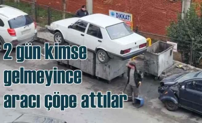 Otopark krizi esnafı çıldırttı | Çöpe attılar