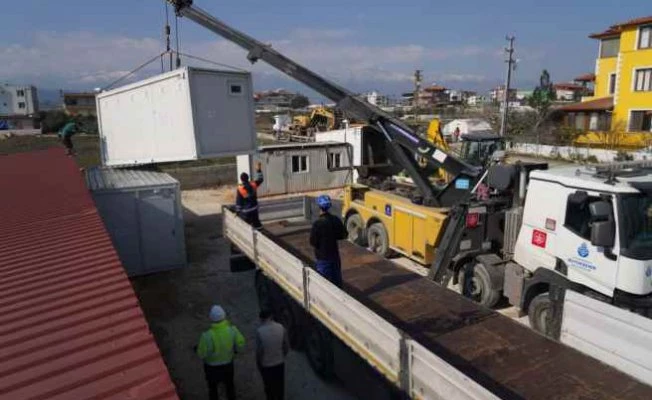 Sarıyer Belediyesi Defne'ye Afet Koordinasyon Merkezi kuruyor