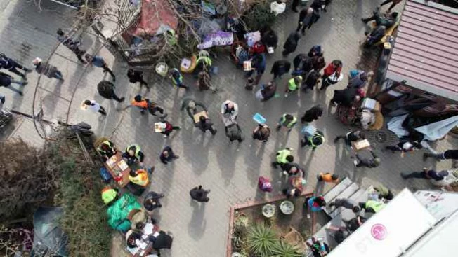 TİP gönüllüleri deprem bölgesinde