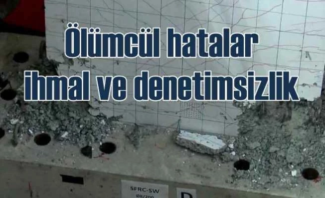 Deprem bölgesinde zayıf zemine 12 katlı binalar inşa edilmiş