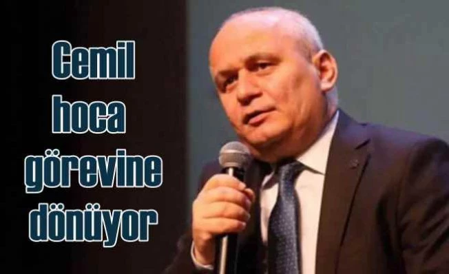 İlahiyatçı yazar Cemil Kılıç görevine geri dönüyor