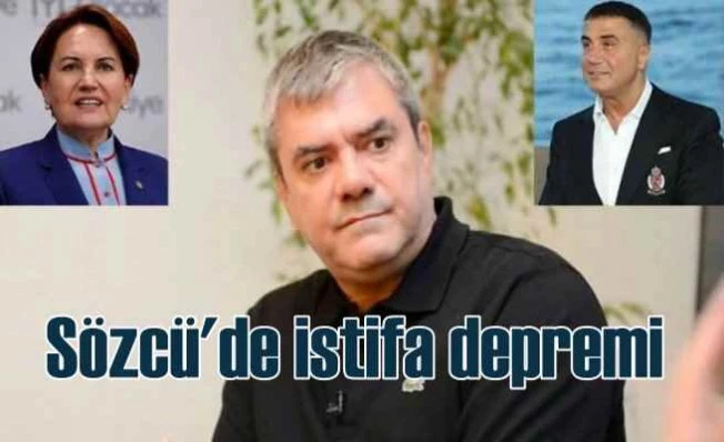 Sözcü'de istifa depremi | Akşener ve Peker'den Yılmaz Özdil'e destek