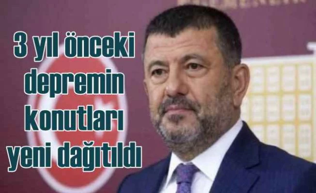 2020 depreminde yıkılan konutların anahtarı yeni teslim edildi