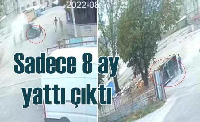 Allkollü sürücü ezdi geçti, 8 ay yattı çıktı