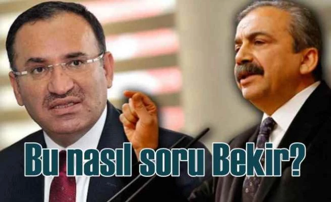 Bekir Bozdağ'ın akıllara zarar sorusuna tepkiler çığ gibi 