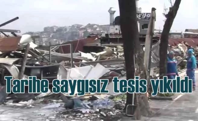 Boğaz'a sıfır kaçak yapılar sonunda yıkıldı