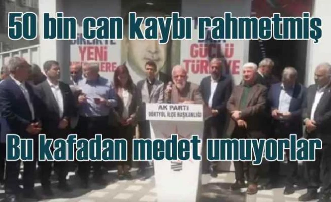 Deprem kayıplarıyla dalga geçer gibi | Deprem Allah'ın kırbacı